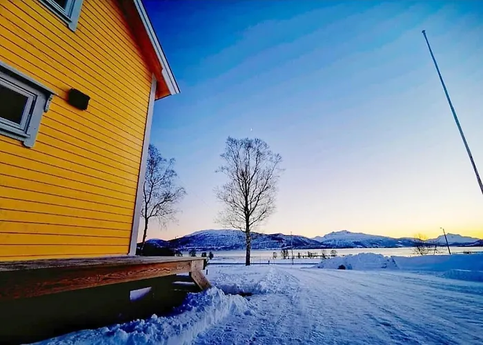Alloggio in famiglia 1 In The Yellow House, Close To Airport & Lofoten